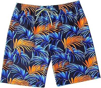Short de bain à séchage rapide pour homme short de plage avec doublure