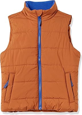 Veste matelassée épaisse amazon essentials pour garçons, beige, l