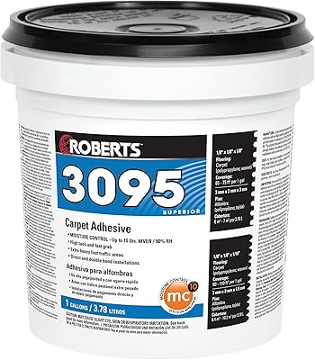 Adhésif pour tapis roberts 3095-1 1 gallon beige