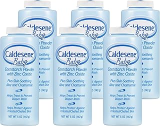 Poudre de fécule de maïs caldecin pour enfants avec oxyde zinc 5