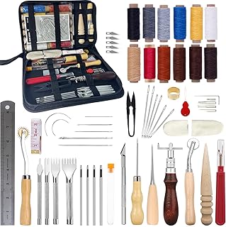 Ensemble d'outils de travail du cuir outils et fournitures d'artisanat du cuir