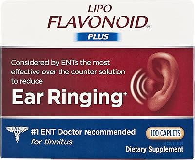 Supplément lipo-flavonoïde plus pour la santé des oreilles, 100 capsules (paquet de 2)