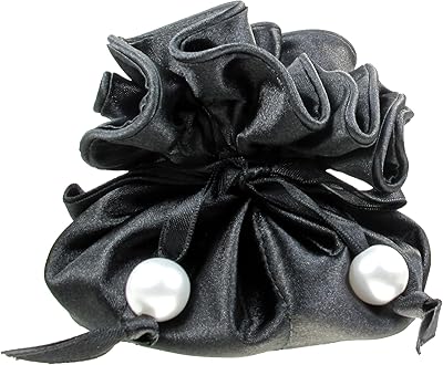 Pochette à bijoux tropicazona en satin avec cordon de serrage 16