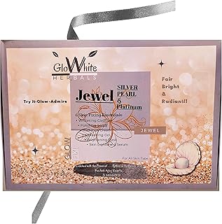 Ensemble de bijoux de luxe pour le visage glow white herbals enrichi