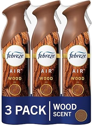 Désodorisant febreeze air effects au parfum de bois 88 oz paquet