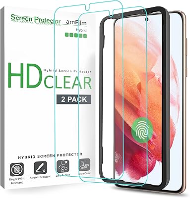Protecteur d'écran (paquet de 2) pour samsung galaxy s21 (62 pouces)