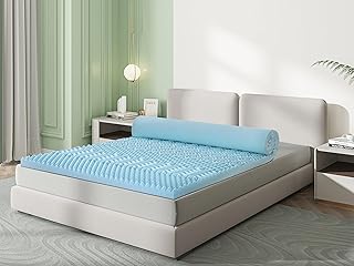 Surmatelas banax 7 zones en mousse à mémoire de forme king size, surmatelas