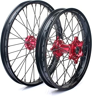 Jeu de roues complet tout-terrain tarazon 21" 18" pneus spox moyeux rouges pour honda crf250r 04-13 crf450r 04-12 crf 250x 450x 04-16. Des produits variés pour tous les besoins sur Diaytar Sénégal