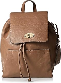 Sac à dos tendance pour femme - marron, marron