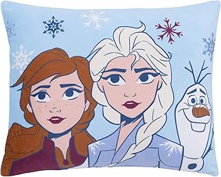 Disney la reine des neiges 2 - anna, elsa et olaf coussin décoratif