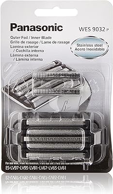 Panasonic wes9032p ensemble de lames de rechange et lame de rechange intérieure, compatible