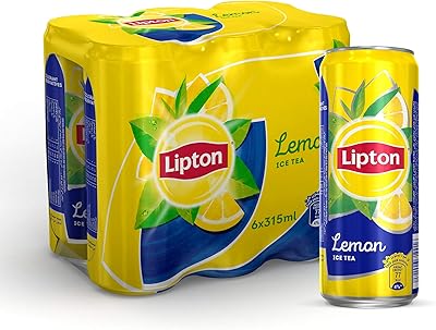 Thé glacé non gazéifié lipton au citron, 6 x 315 ml