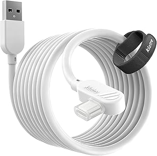 Câble de connexion de réalité virtuelle clutter, 16 pieds, charge rapide et transfert