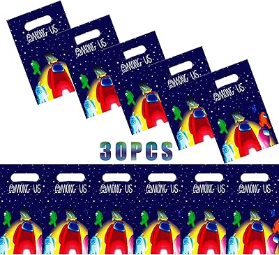 30 paquets de sacs cadeaux de fête mignons a-mong us, fournitures de fête à thème de jeu vidéo a-mong us, sacs cadeaux de décoration d'anniversaire pour enfants, décorations de fournisseurs a-mong us pour fête de garçons et baby shower. Diaytar Sénégal : L'e-commerce qui vous ressemble