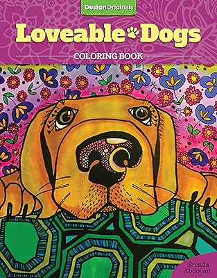 Livre de coloriage de chiens adorables