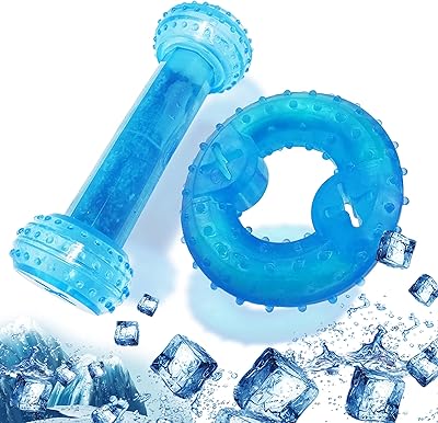 Jouets de dentition pour chiot, jouets de dentition en caoutchouc naturel, paquet de 2, nettoyage des dents et protection de la santé bucco-dentaire pour chiens de petite et moyenne taille, adaptés aux chiens de petite et moyenne taille. Redéfinissez vos attentes shopping avec Diaytar