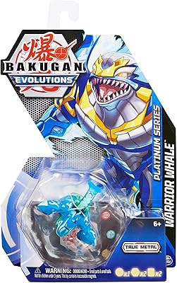 Bakugan evolutions 2022 platinum collection baleine guerrière moulée sous pression