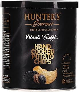 Croustilles à la truffe noire cuites à la main hunter's gourmet, boîte