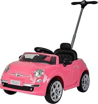 Dorsa fiat 500 grand jouet de voiture à pousser pour jeunes enfants