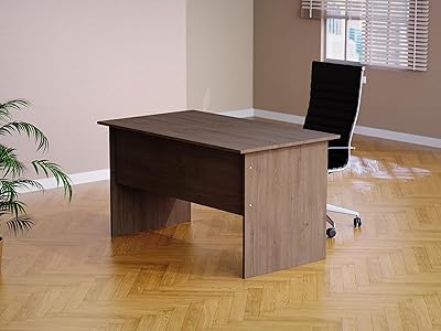 Bureau d'ordinateur mahmai table d'écriture avec base suspendue bureaux modernes pour bureau