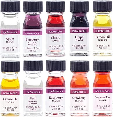 Lorann strength pack de 10 bouteilles de saveurs fruitées