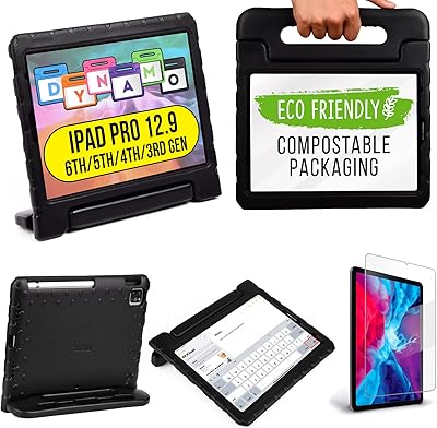 Étui officiel cooper dynamo pour ipad pro 12.9 pour enfants | étui à