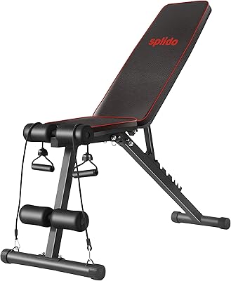Banc de fitness réglable alevi splendo pour exercices complets du corps, banc