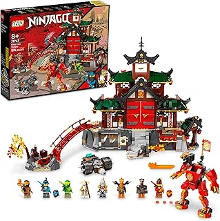 Lego ninjago ninjago ninja dojo temple 71767 ensemble de construction pour enfants, garçons