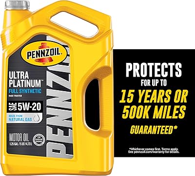 Huile moteur entièrement synthétique penzoil ultra platinum 5w-20