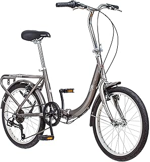 Vélo pliant courbe pour adulte schwin, roues de 20 pouces, 7 vitesses