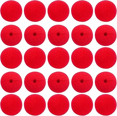 Jepur 25 pièces accessoires de nez de clown rouge en mousse pour enfants. Diaytar Sénégal : Large gamme, petits prix, grande satisfaction