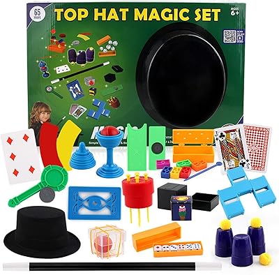 Un coffret de tours de magie pour enfants composé de 60 tours