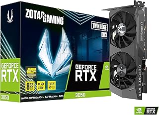 Carte graphique zotac gaming geforce rtx 3050 twin edge oc 8 go gddr6