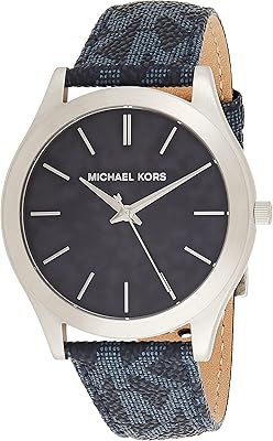 Montre michael kors pour hommes slim runway boîtier de 44 mm