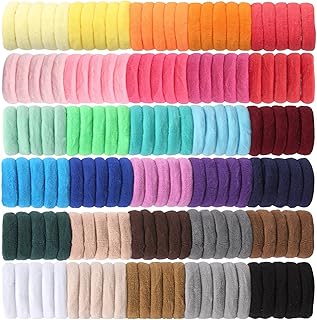 300 pièces attaches pour cheveux de bébé attaches de cheveux élastiques douces