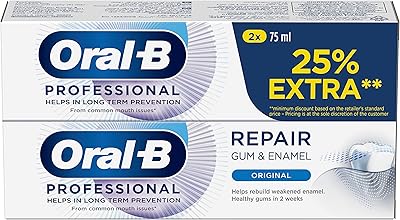 Oral b original dentifrice réparateur de gencives et d'émail pour dents sensibles, 2