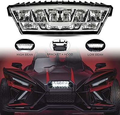 Ensemble de phares led sawti vs pour tous les modèles slingshot, ensemble