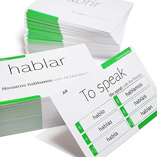 200 cartes flash pour le dictionnaire espagnol - exemples complets en espagnol