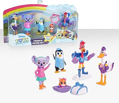 Ensemble de figurines disney junior t.o.t.s, 6 pièces, figurines complémentaires pour l'ensemble