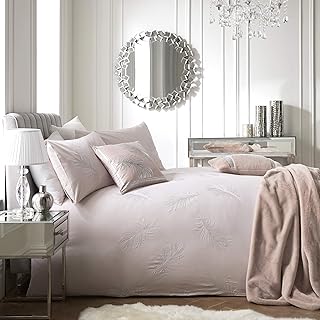 Par caprice home eva parure de lit en plumes brodées