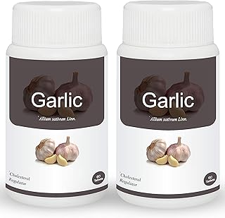 Comprimés d'ail essentiels aux herbes 500 mg - 60 comprimés (paquet de 2)