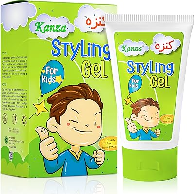 Kenza - gel coiffant pour enfants | gel coiffant végétalien pour tout-petits/enfants |