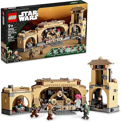 Lego star wars la salle du trône de boba fett 75326 kit