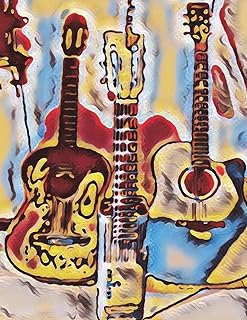 Partitions pour guitare - 200 pages - 8,5 x 11 : partitions