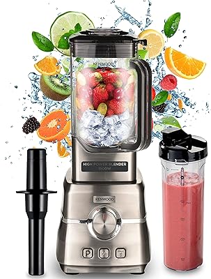 Mélangeur électrique haut de gamme kenwood 1500 w avec pot tritan 2 l
