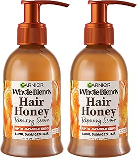 Garnier whole blends honey treasures hair sérum réparateur au miel pour cheveux longs