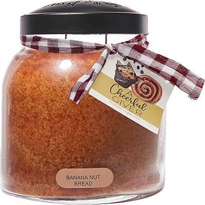 Bougie parfumée en pot en verre - bougie de 963,9 oz avec couvercle