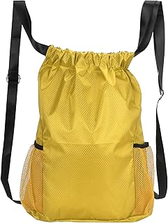 Sac de rangement avec cordon de serrage, résistant à l'eau, résistant à l'usure, grande capacité, anti-poussière, sac à dos avec bandoulière réglable pour l'école. Diaytar : Où vos envies rencontrent votre budget