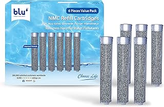 Cartouche de recharge portable blue nmc pour filtre de douche ionique bleu