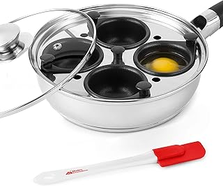 Ensemble de marmites à œufs modern innovations avec 4 grandes tasses antiadhésives, poêle